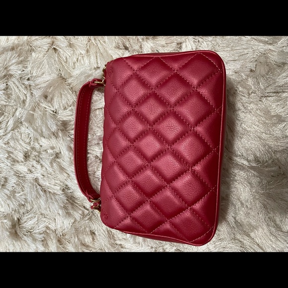 Mini Chanel with top handle and crossbody chain - Picture 6 of 9